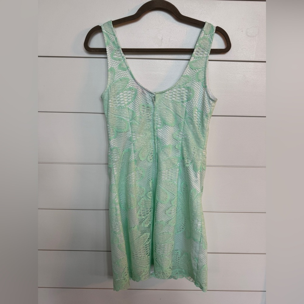 Lilly Pulitzer Lonnie Iridescent Daisy Lace Shift Dress
Size 4 - Picture 3 of 9